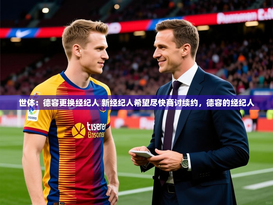 2025爱游戏体育在线app世体:德容更换经纪人 新经纪人希望尽快商讨续约,德容的经纪人 第1张